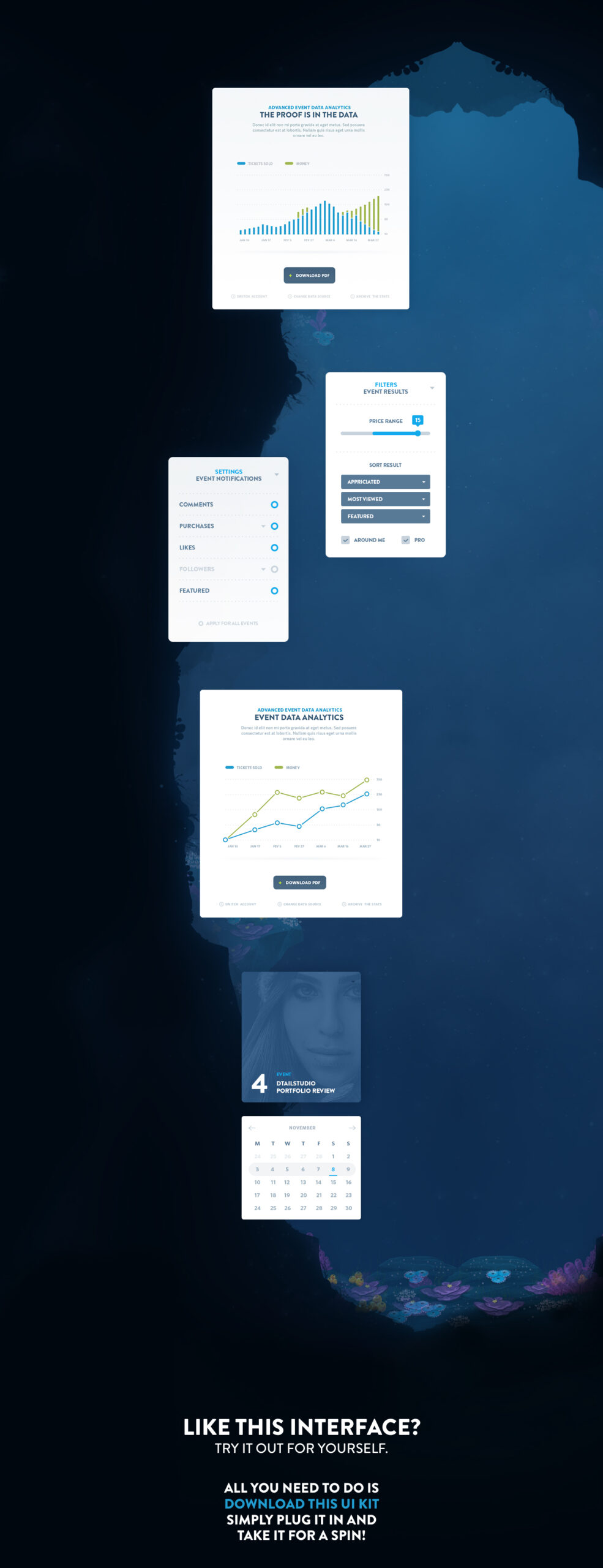 Free Download: EventPro UI Kit event5
