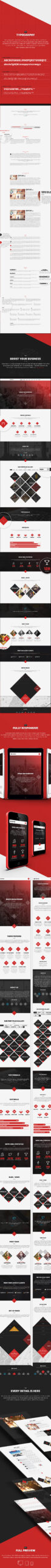 Free Download: RUBIKO PSD Template ru3