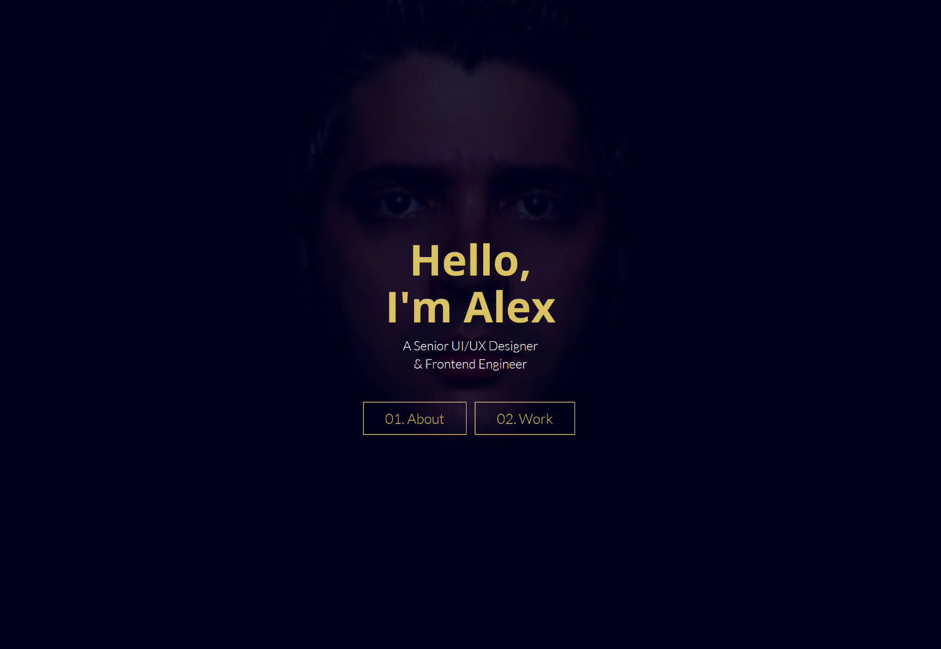 The best new portfolio sites, November 2016 01-alex