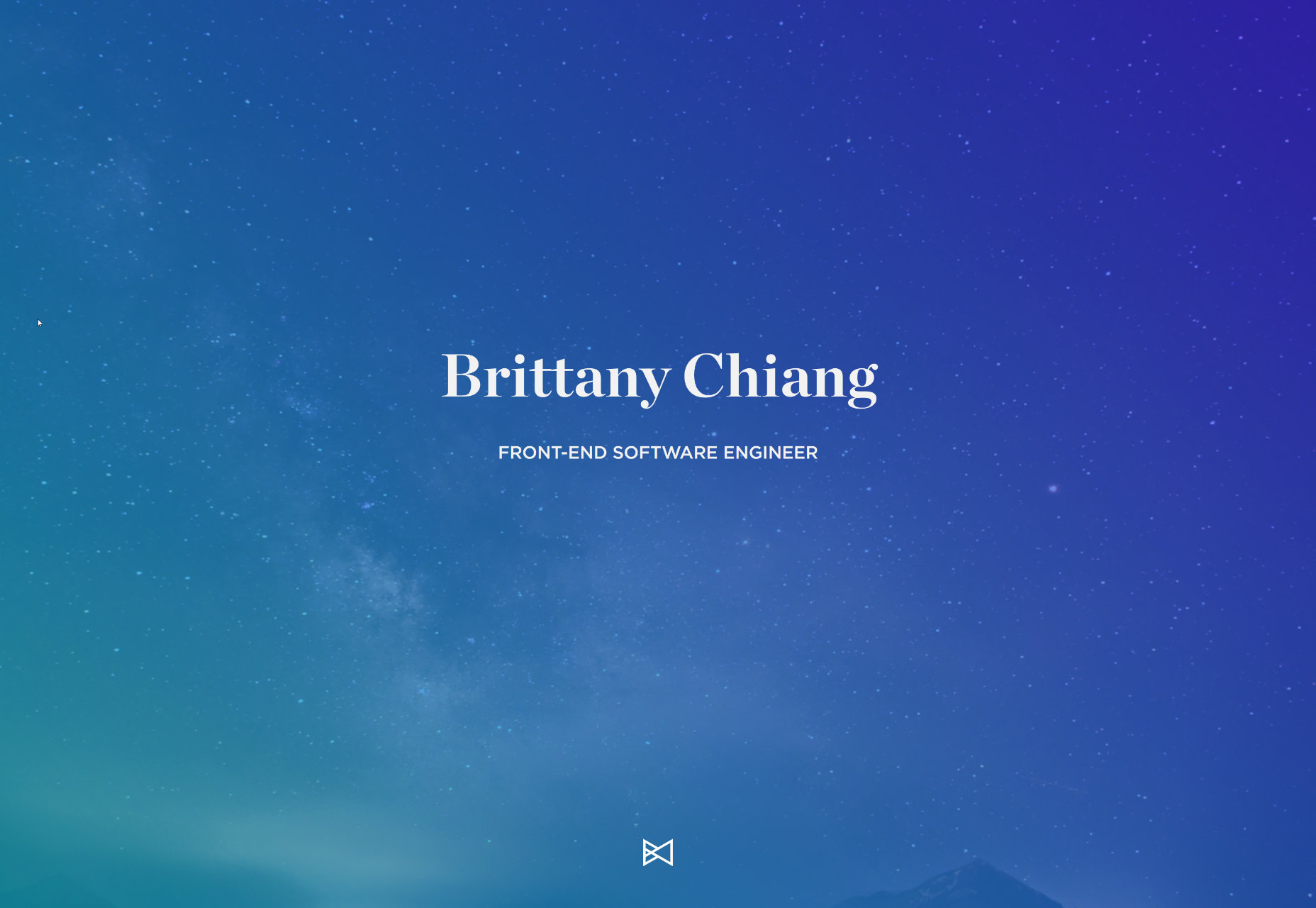The best new portfolio sites, November 2016 19-brittany