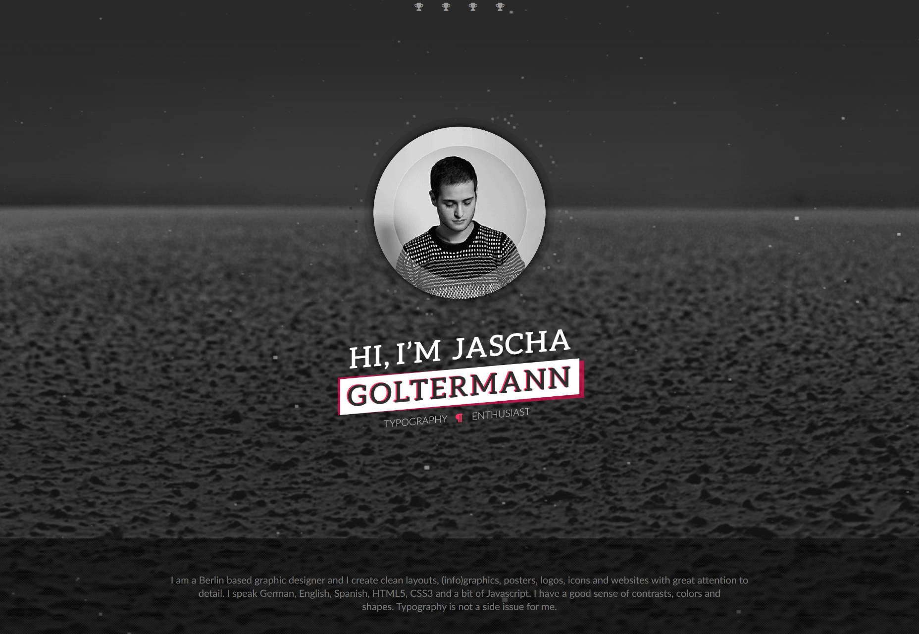 The best new portfolio sites, November 2016 20-jascha