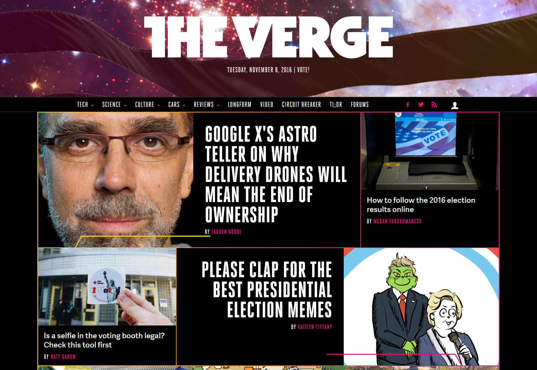 The Verge gets a redesign verge3