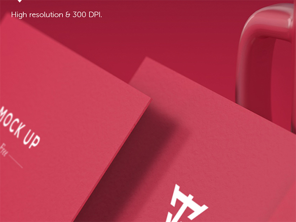 Free Download: 6 Business Cards Mock Up m8