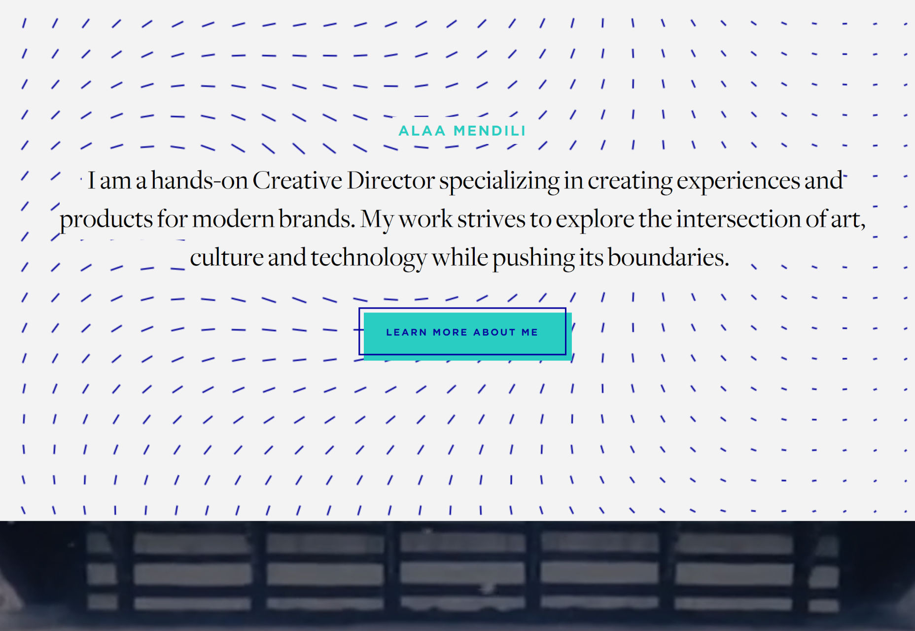 The best new portfolio sites, October 2016 13alaa