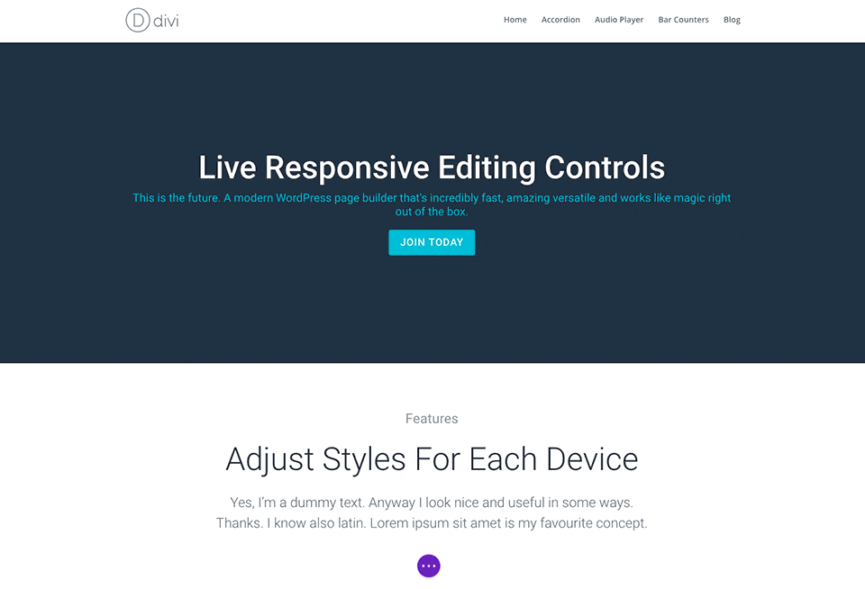 Responsive Editing