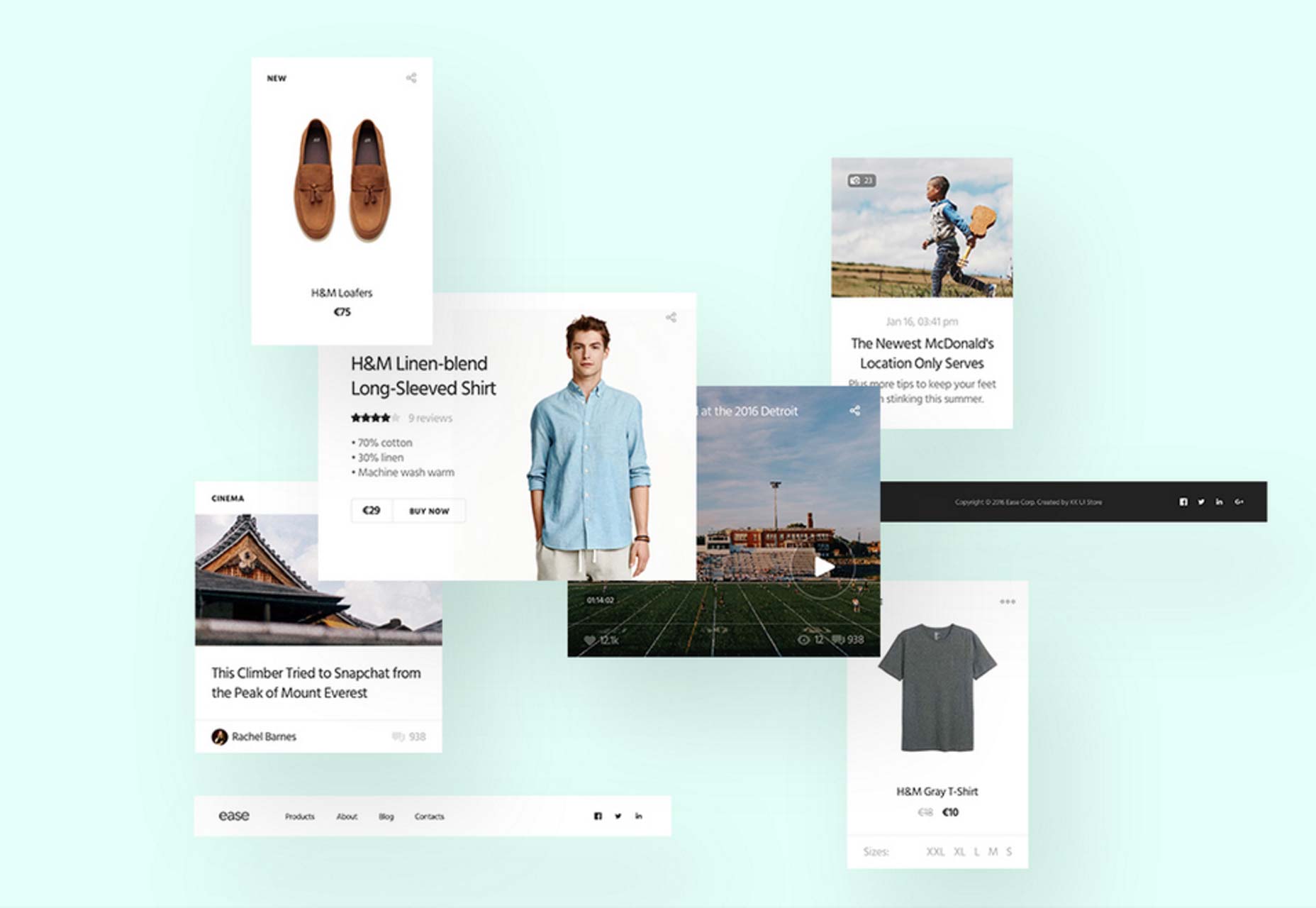 50 fresh resources for designers, September 2016 18ease