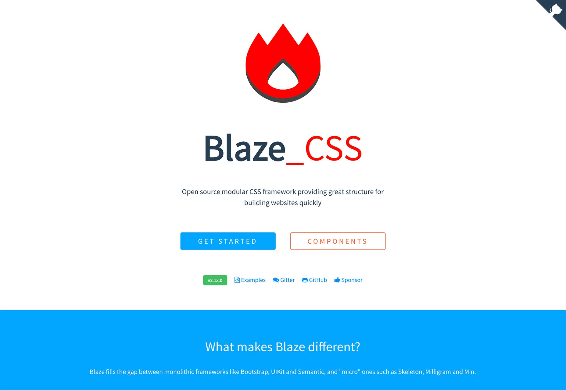 50 fresh resources for designers, September 2016 26blaze_css