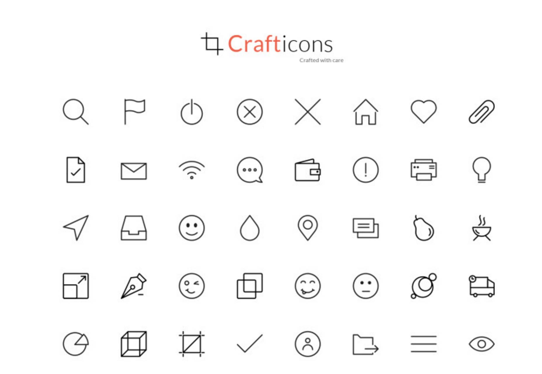50 fresh resources for designers, September 2016 28crafticons