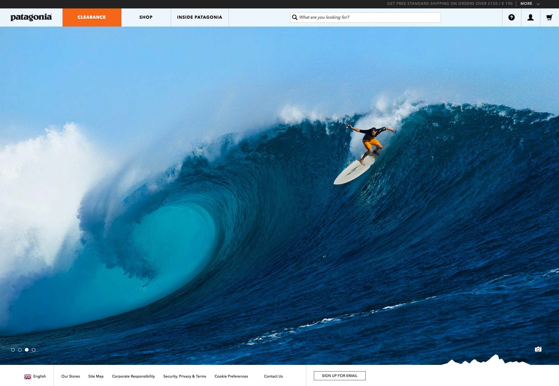 Pretty isn’t enough…designing the web with brand values patagonia