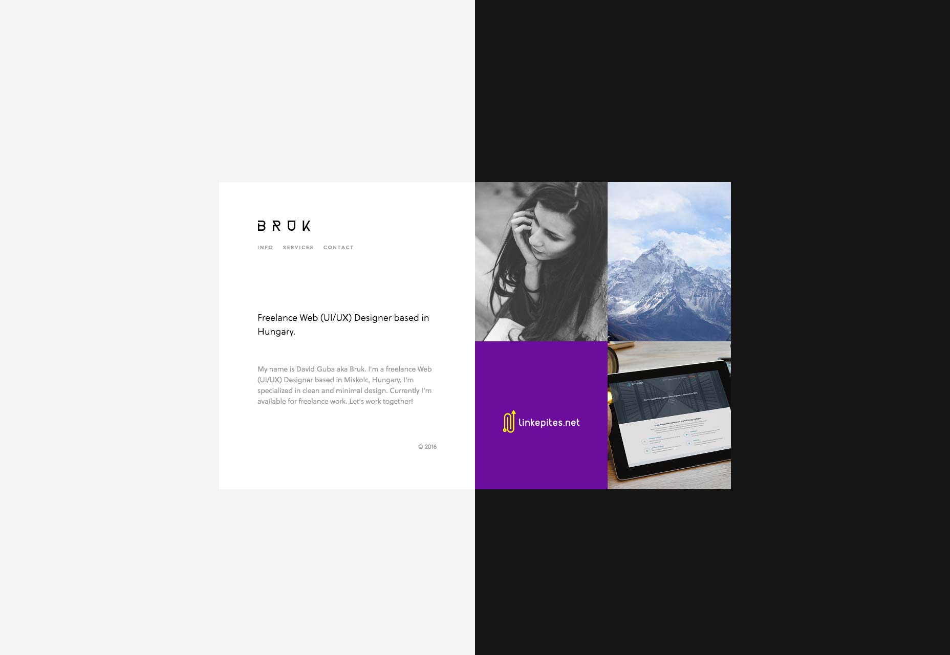 The best new portfolio sites, August 2016 007