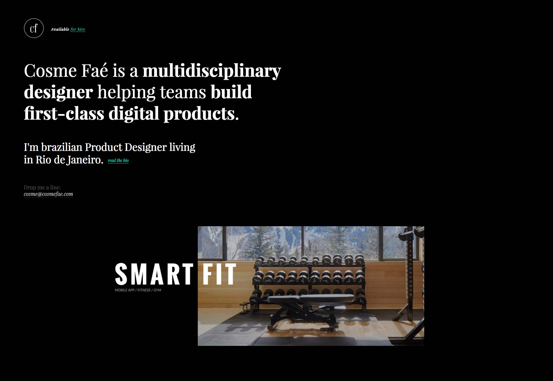 The best new portfolio sites, August 2016 009