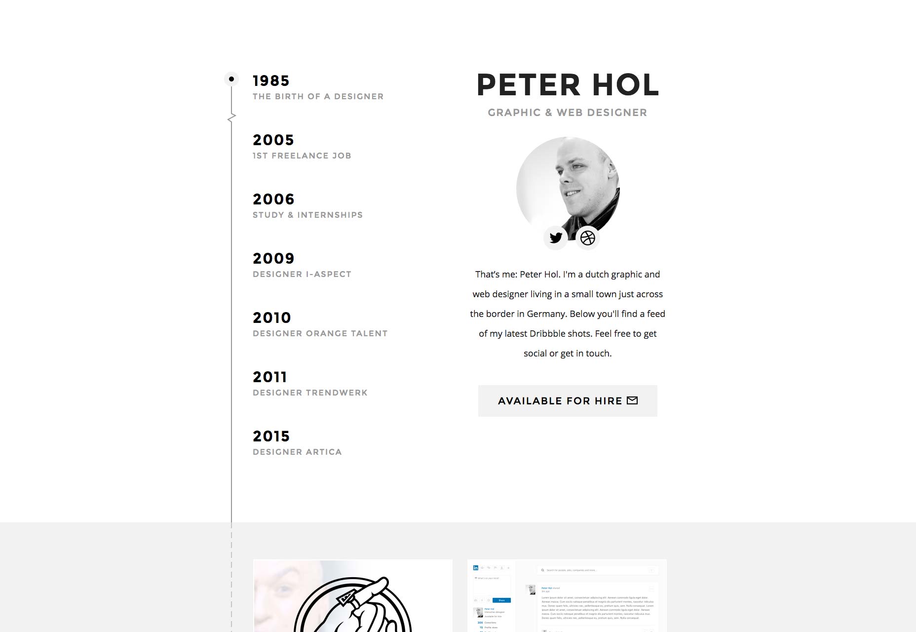 The best new portfolio sites, August 2016 023