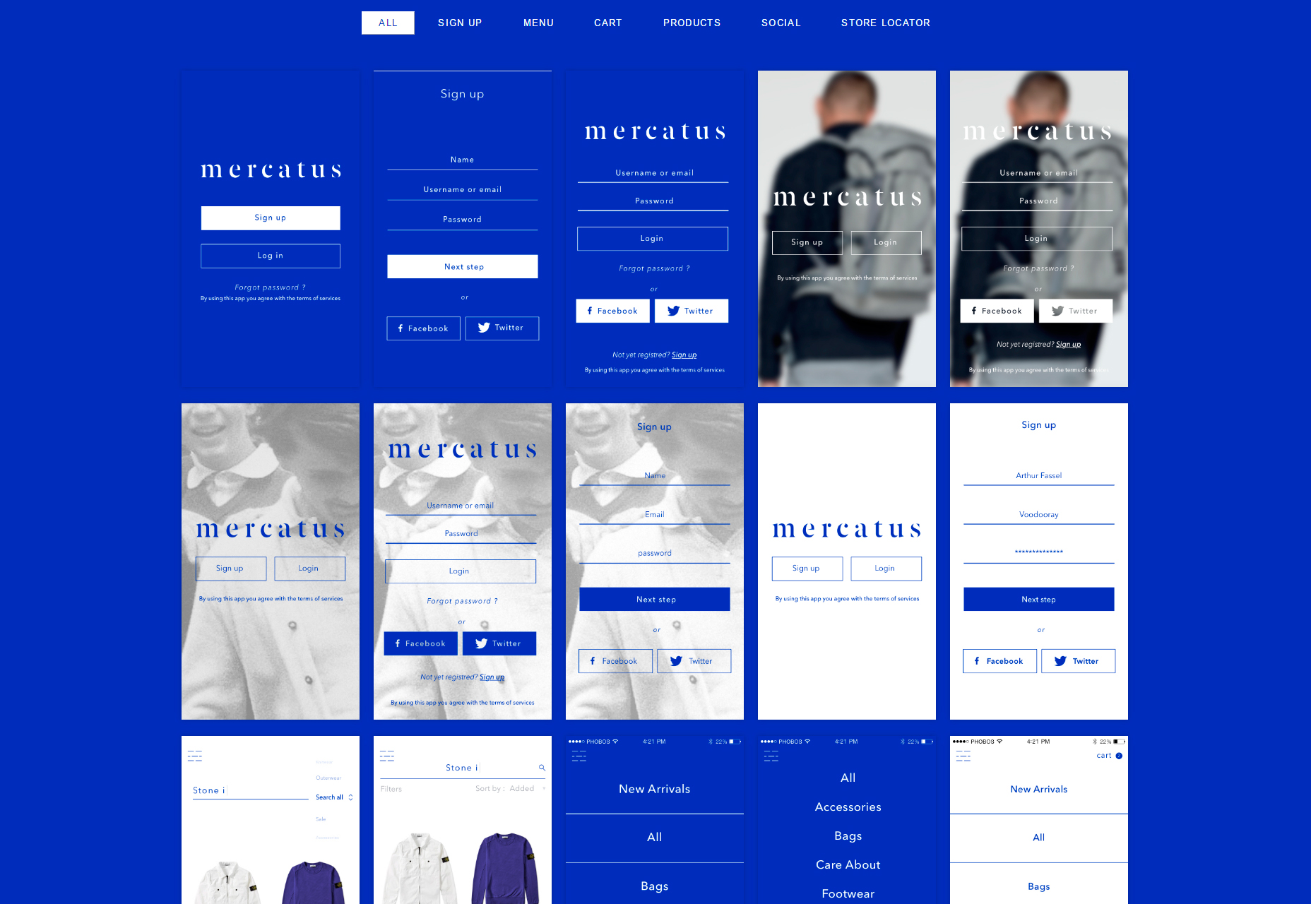 50+ fresh resources for designers, July 2016 Mercatus: MCommerce Mobile UI Kit