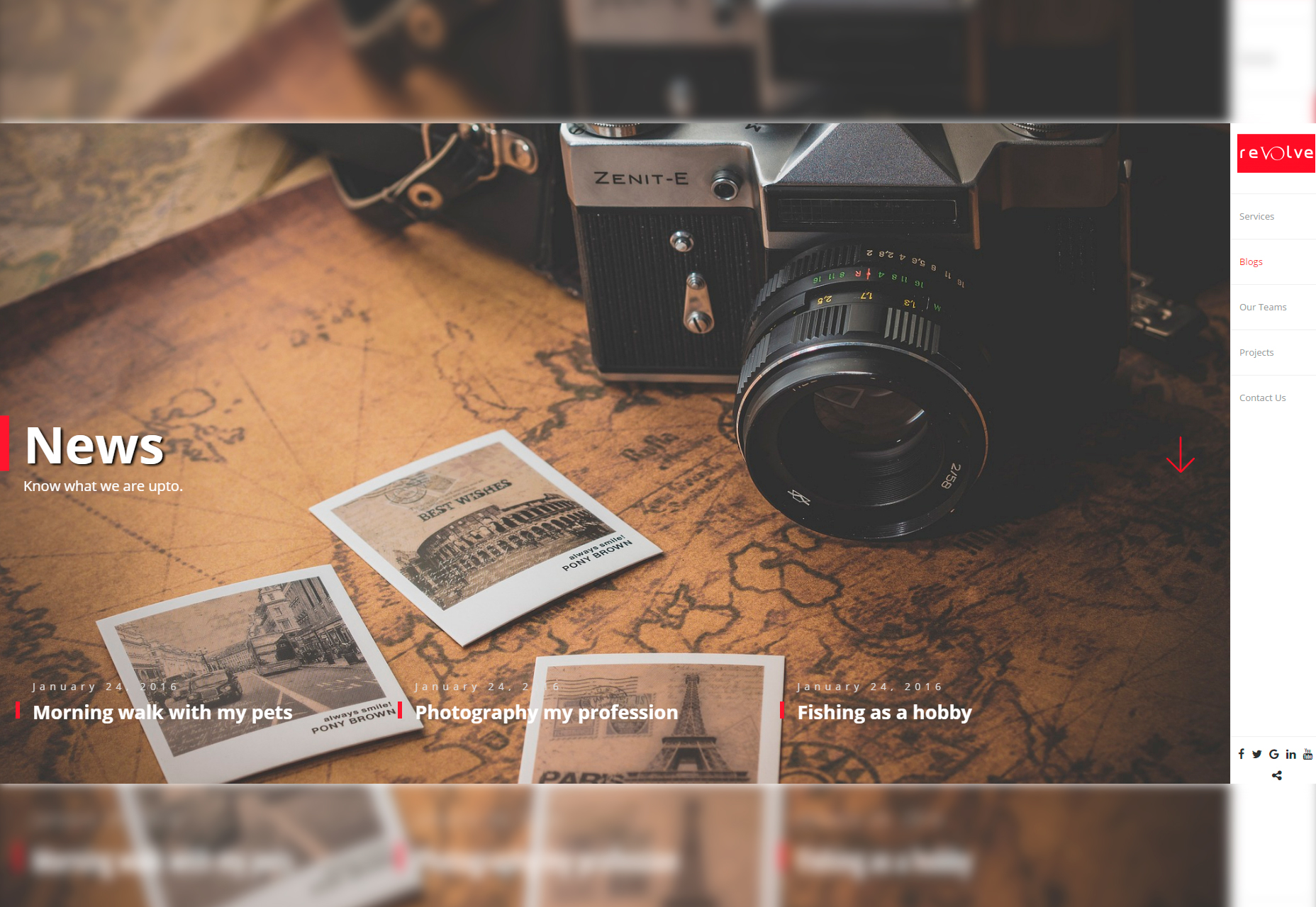 50+ fresh resources for designers, July 2016 Revolve: Modern Agency WordPress Theme