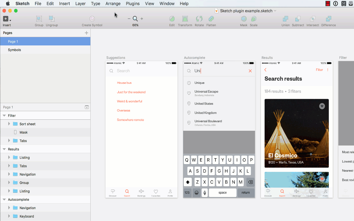 Atomic streamlines integration for Sketch users sketch-export