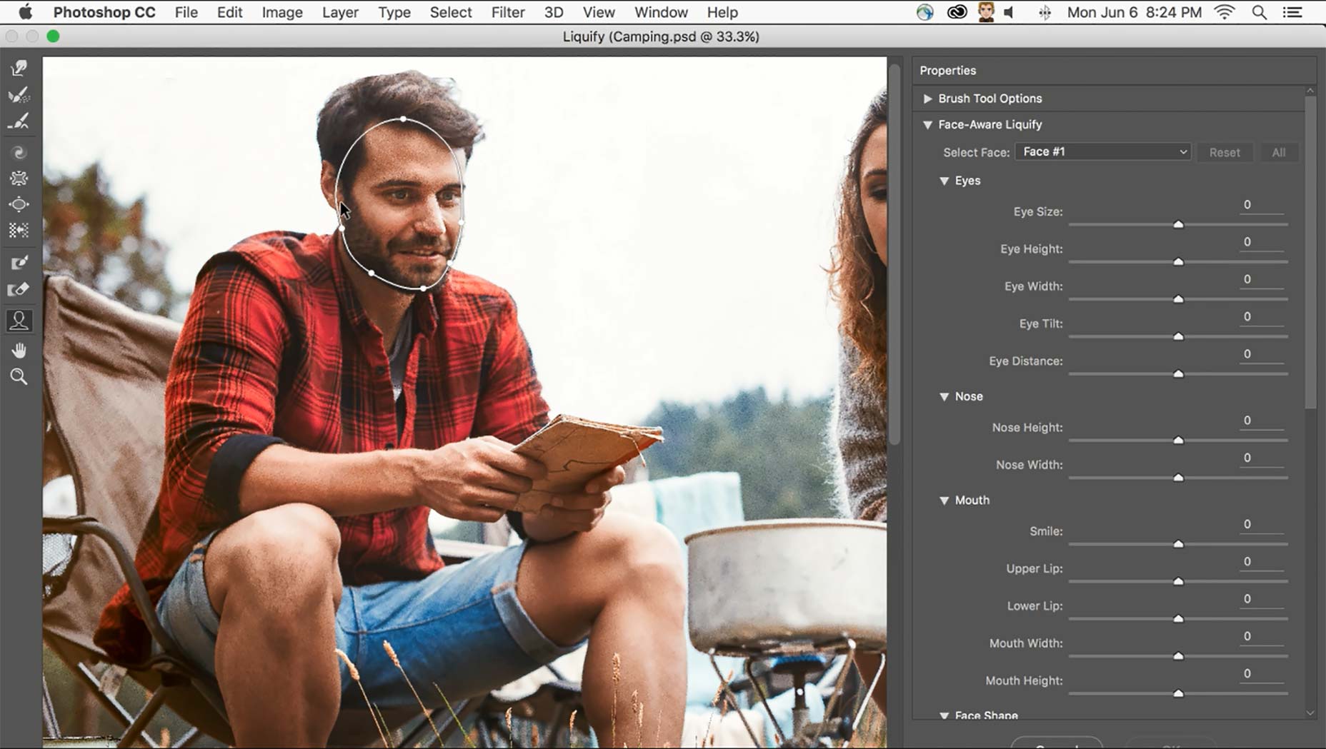 Adobe reveal major Creative Cloud update face-liquify