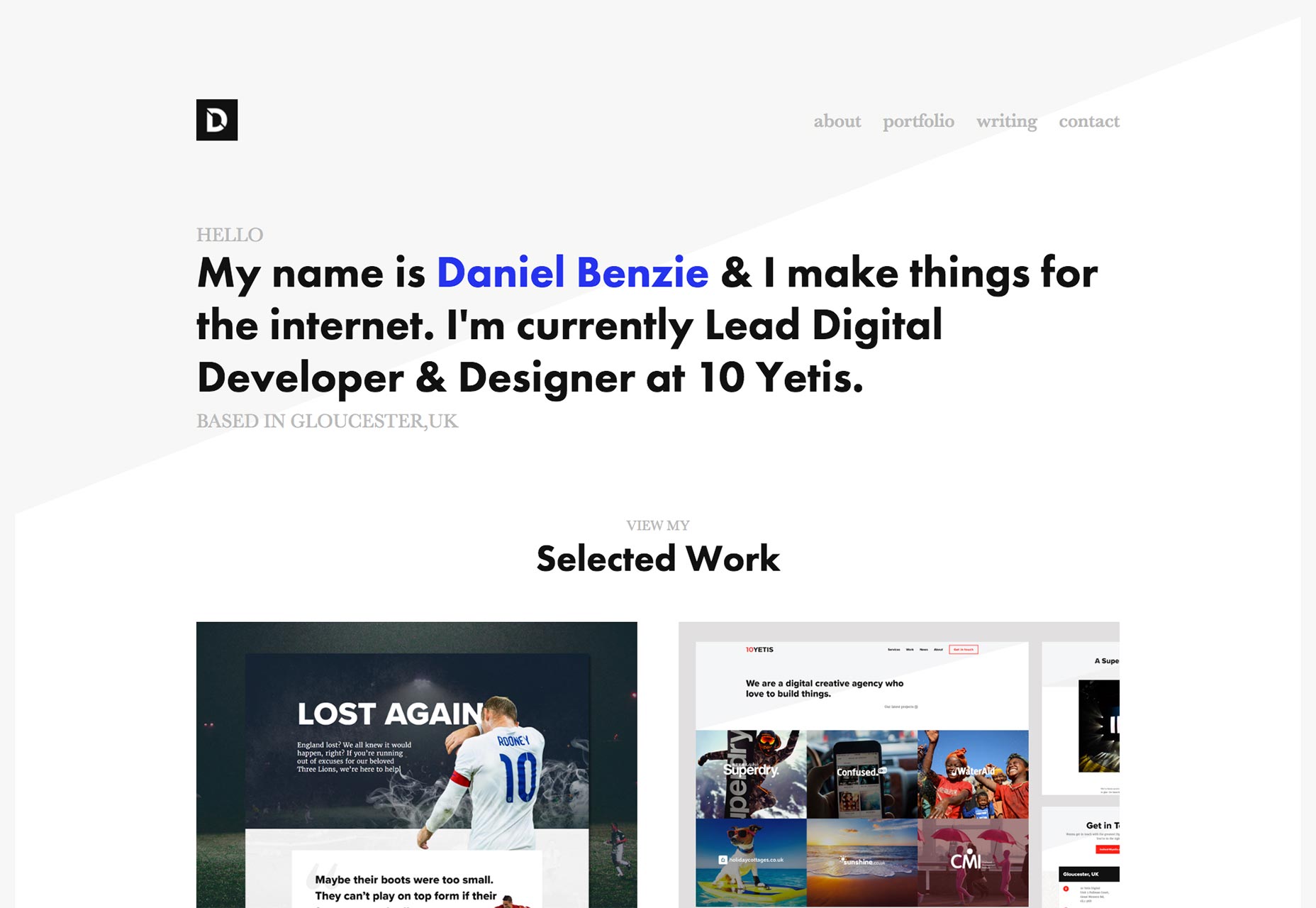The best new portfolio sites, June 2016 002
