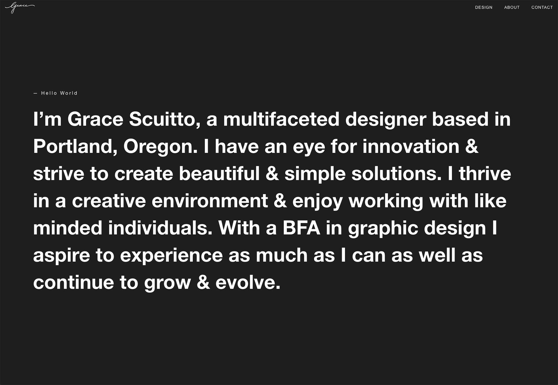 The best new portfolio sites, June 2016 003