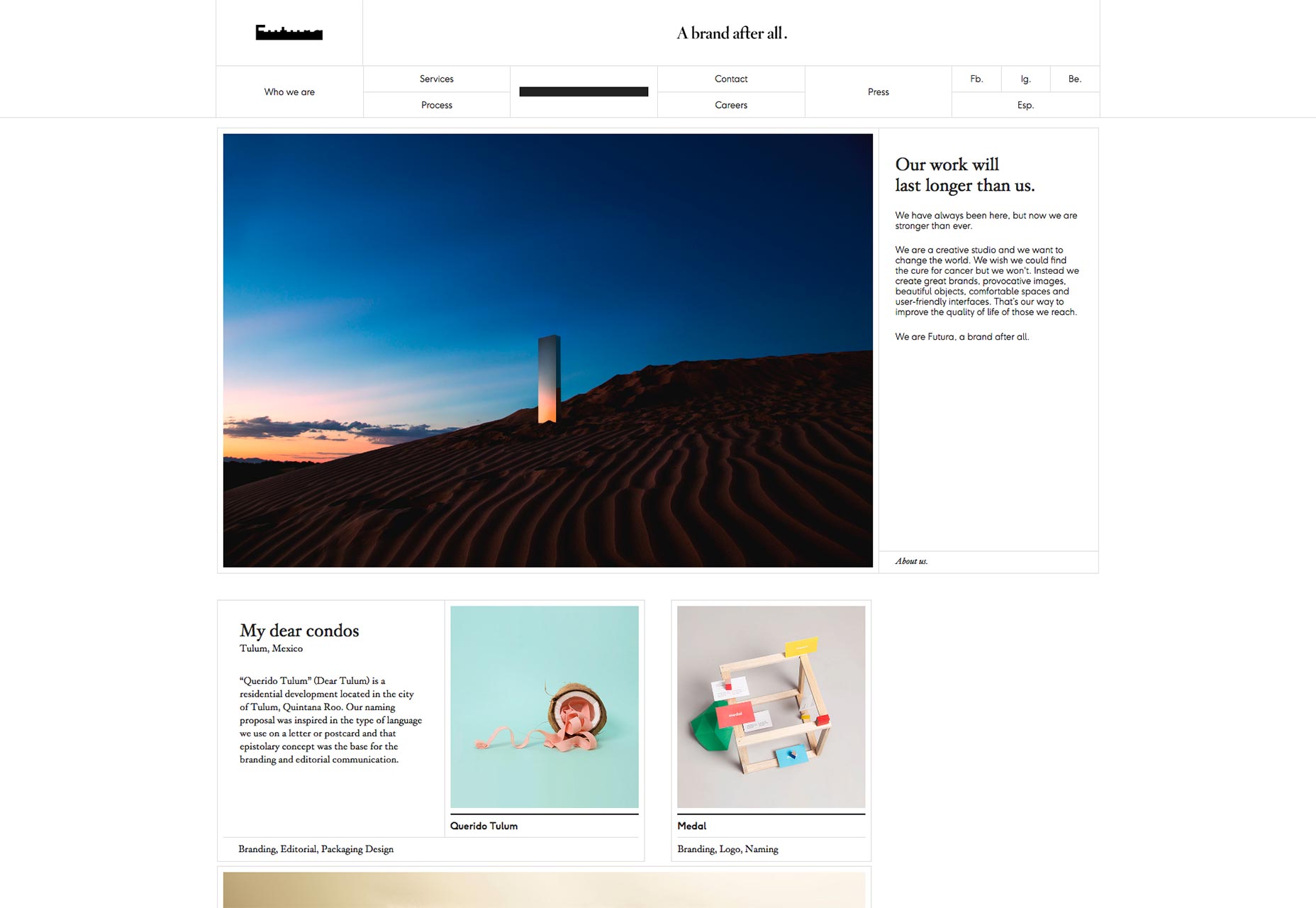 The best new portfolio sites, June 2016 022