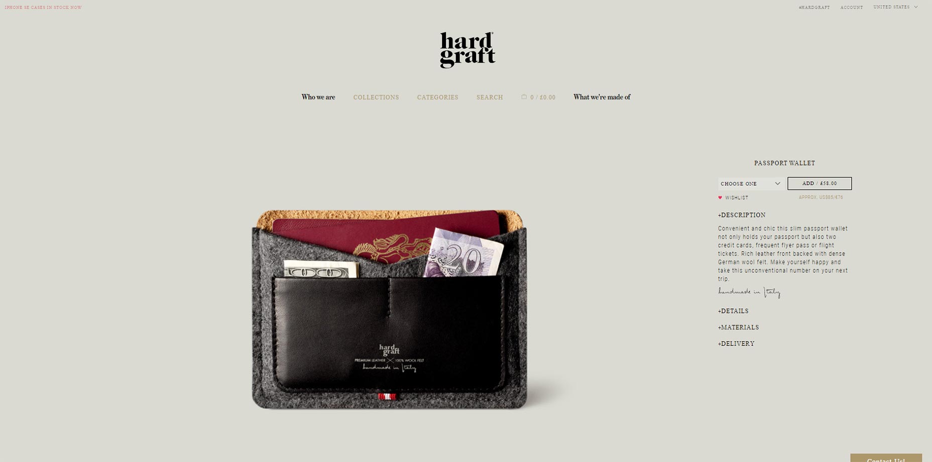 Finding the right design solution for your client hardgraft