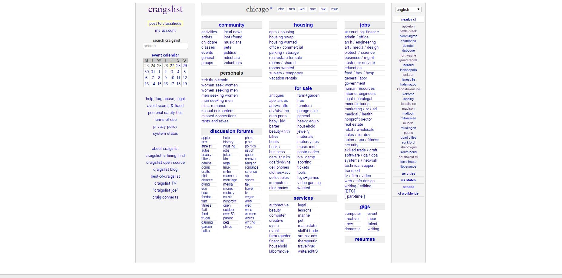 Finding the right design solution for your client craigslist