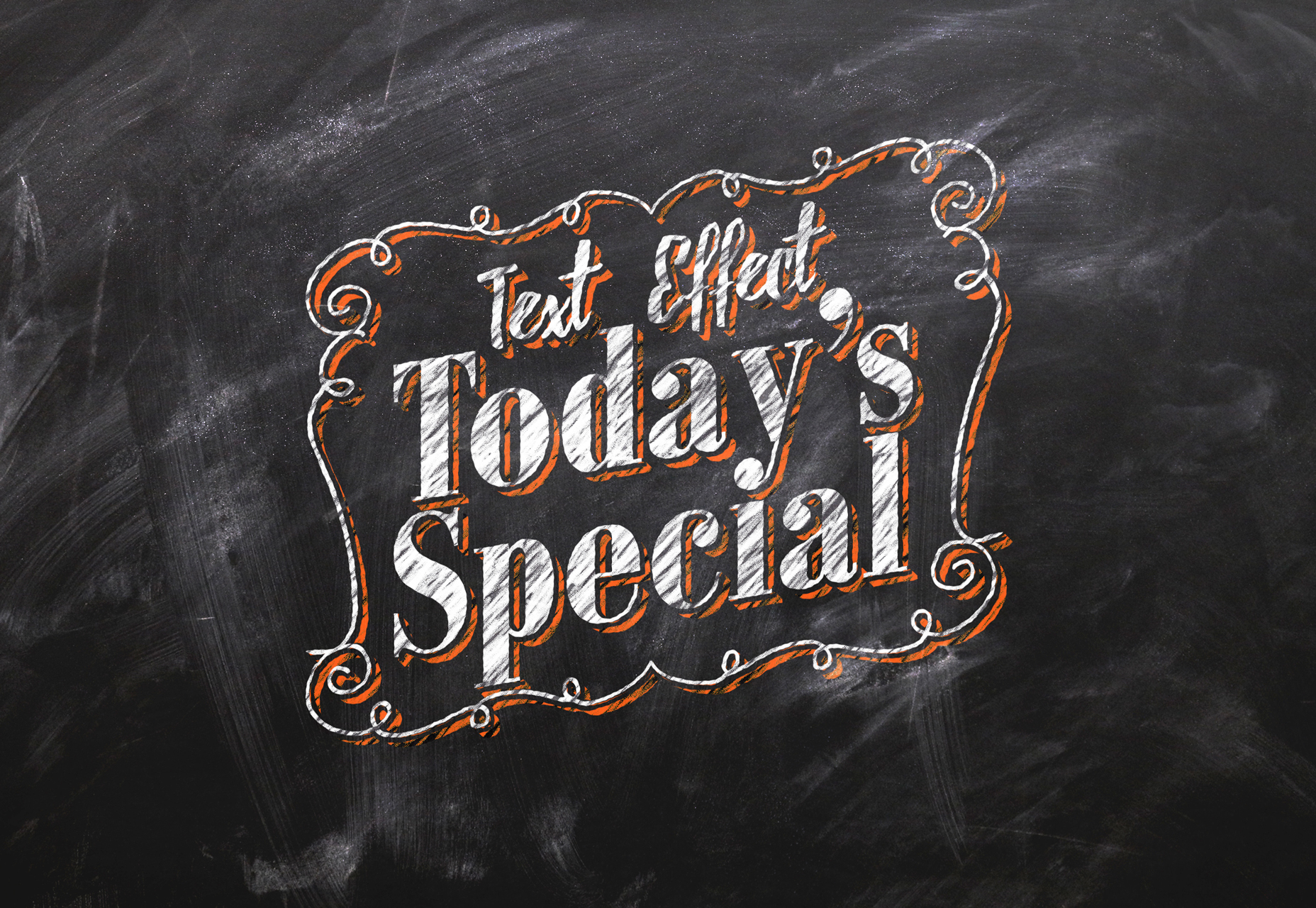 50 fresh resources designers, May 2016 Chalkboard Photoshop Text Effect