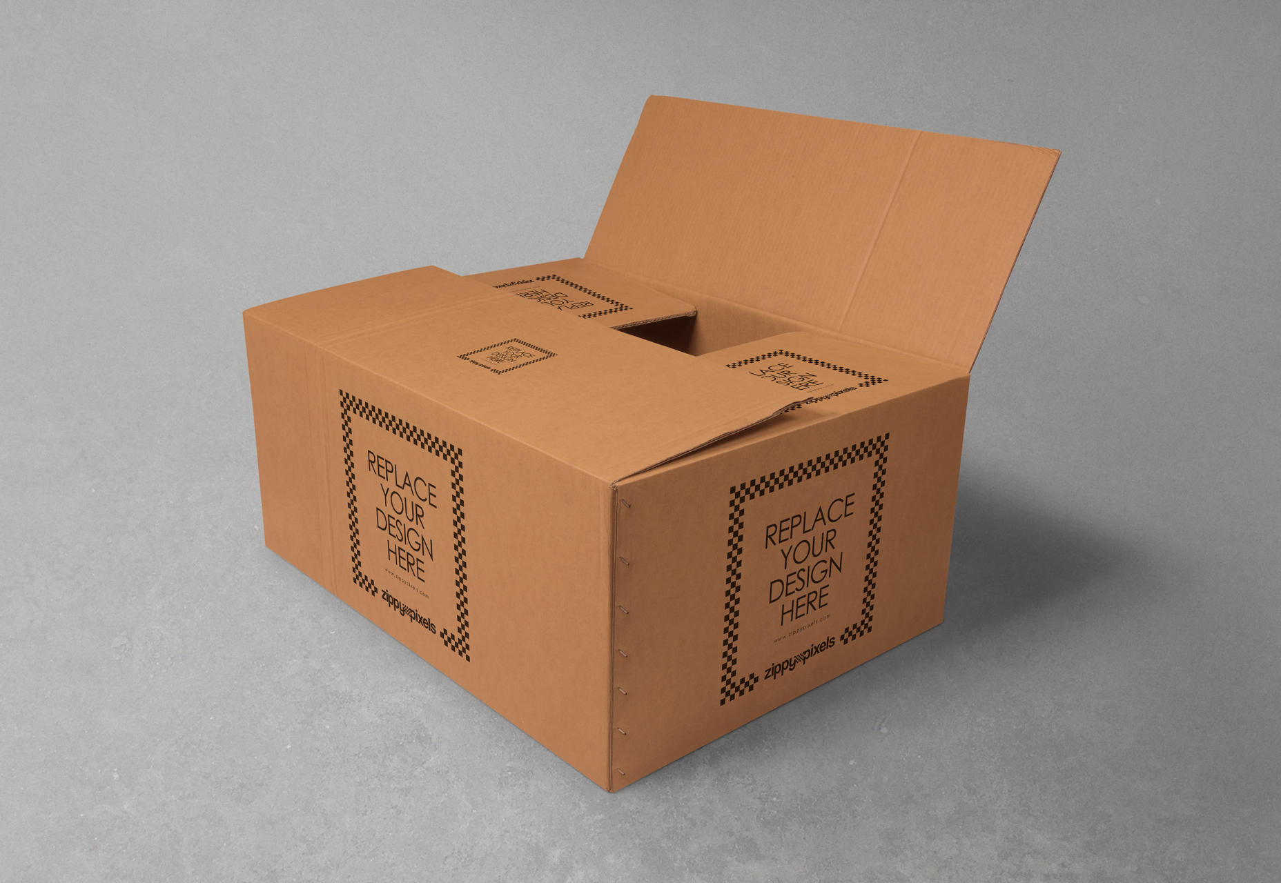50 fresh resources designers, May 2016 Cool Cardboard Box Branding Mockup