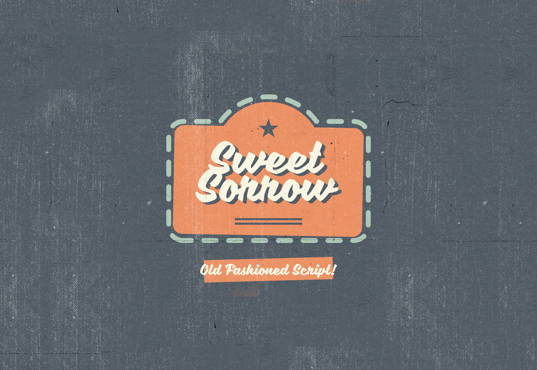 50 fresh resources designers, May 2016 Sweet Sorrow: Old Fashioned Script Font