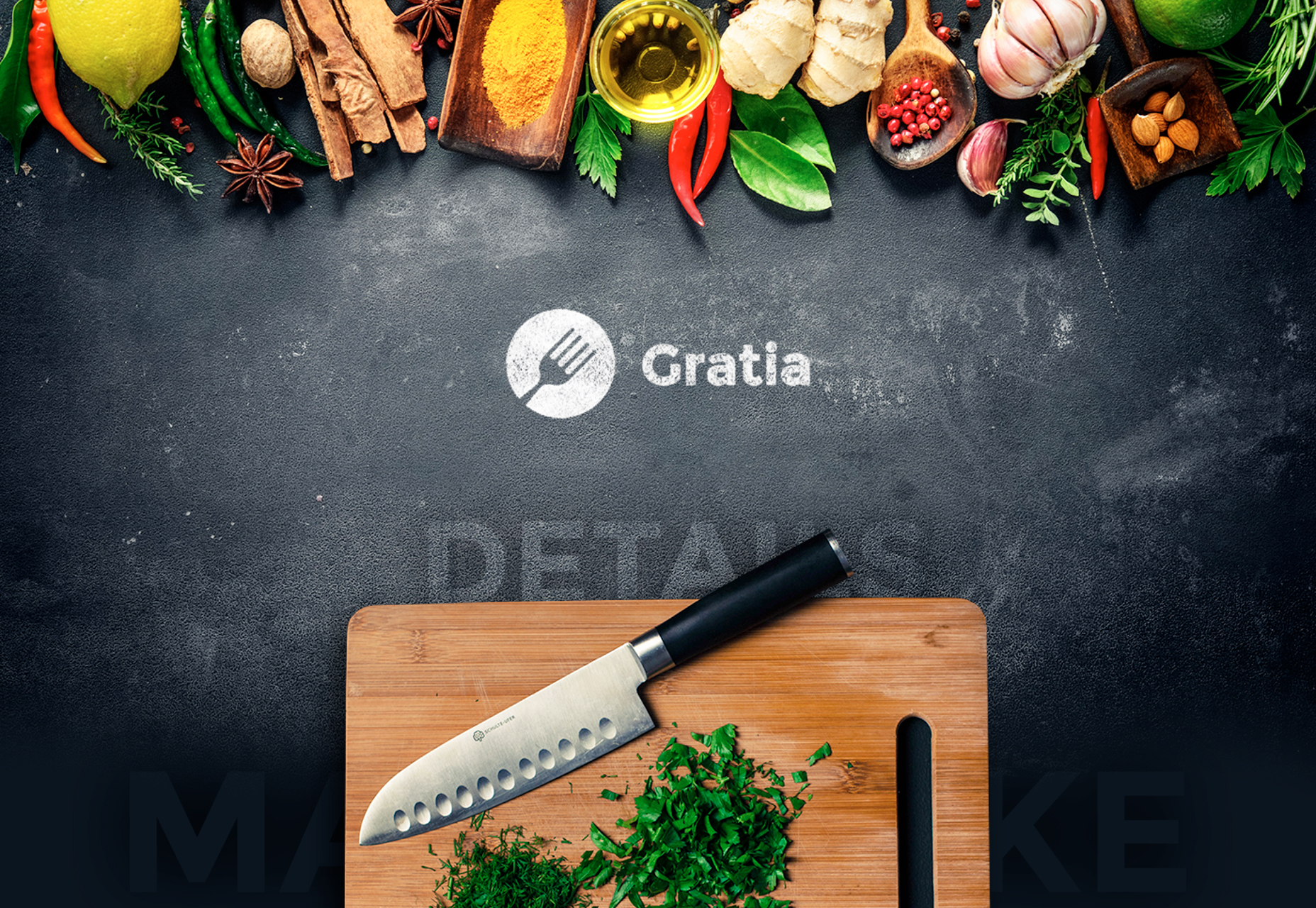 50 fresh resources designers, May 2016 Gratia: Beautifully Crafted Restaurant PSD Template