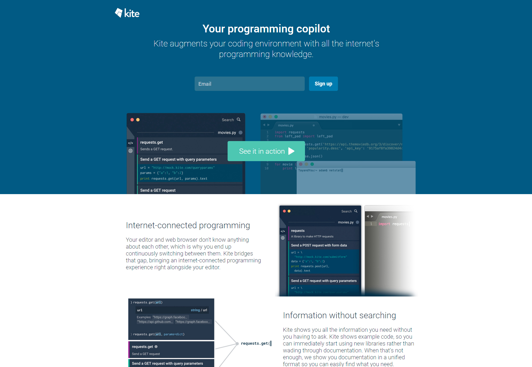 50 fresh resources designers, May 2016 Kite: On-the-Go Programming Copilot