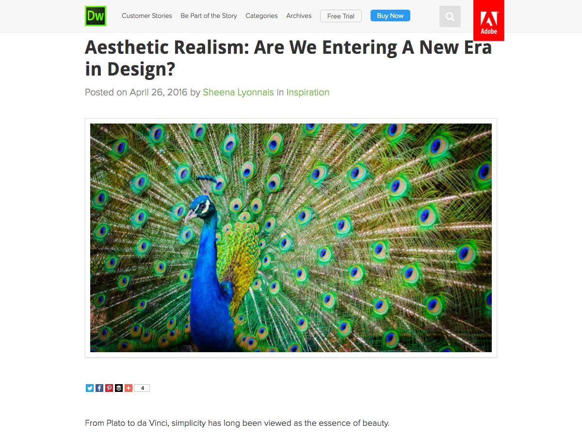 Popular design news of the week: April 25, 2016 - May 1, 2016 realism