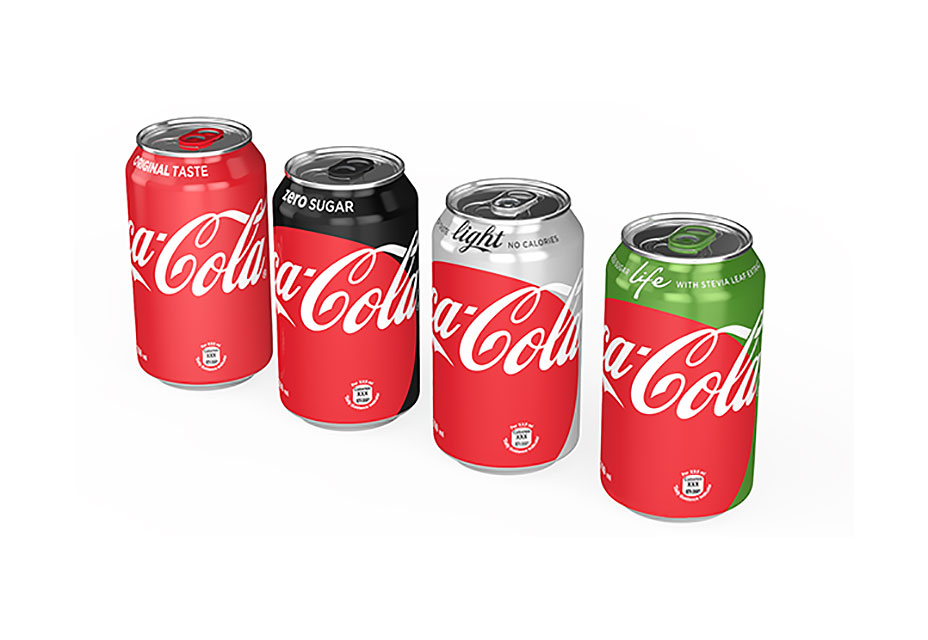 Coca Cola launches new design language cans