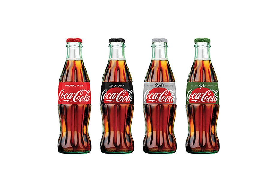 Coca Cola launches new design language bottles