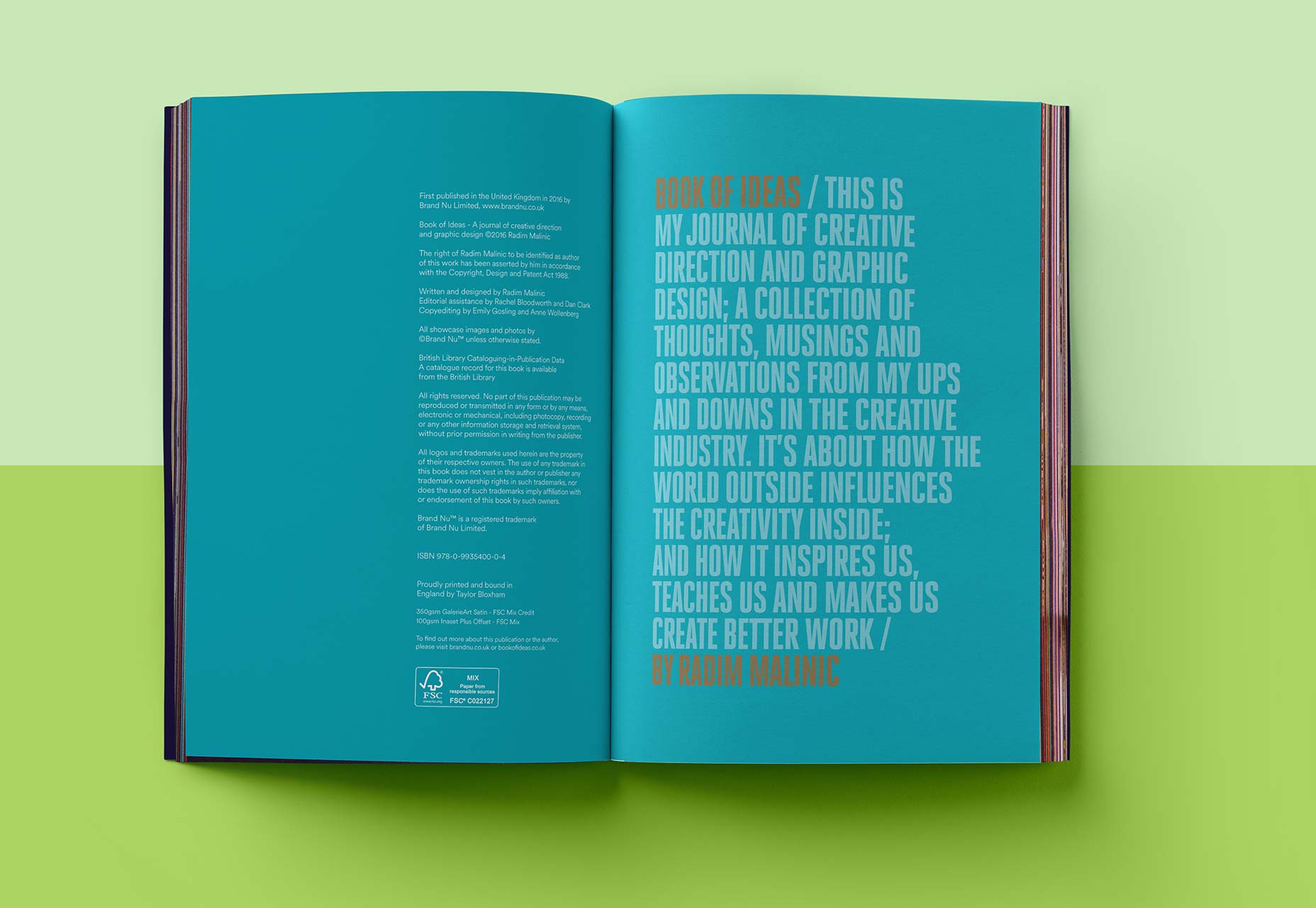 Find inspiration in Radim Malinic’s Book of Ideas 6