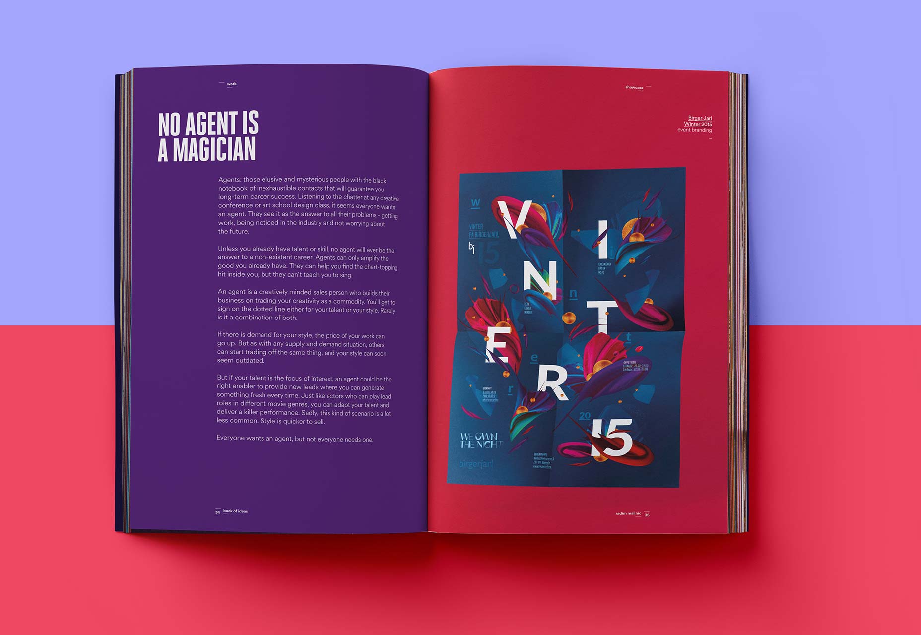 Find inspiration in Radim Malinic’s Book of Ideas 35