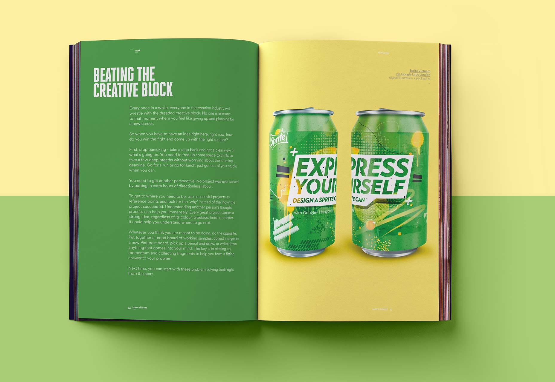 Find inspiration in Radim Malinic’s Book of Ideas 46