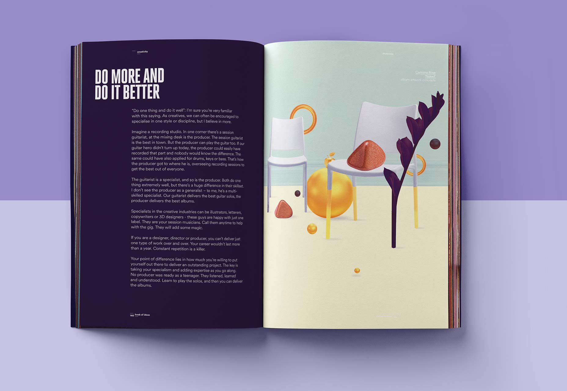 Find inspiration in Radim Malinic’s Book of Ideas 140
