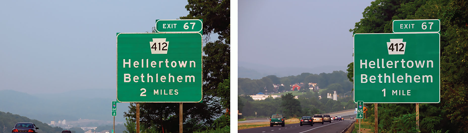 US highways embroiled in typography battle signs