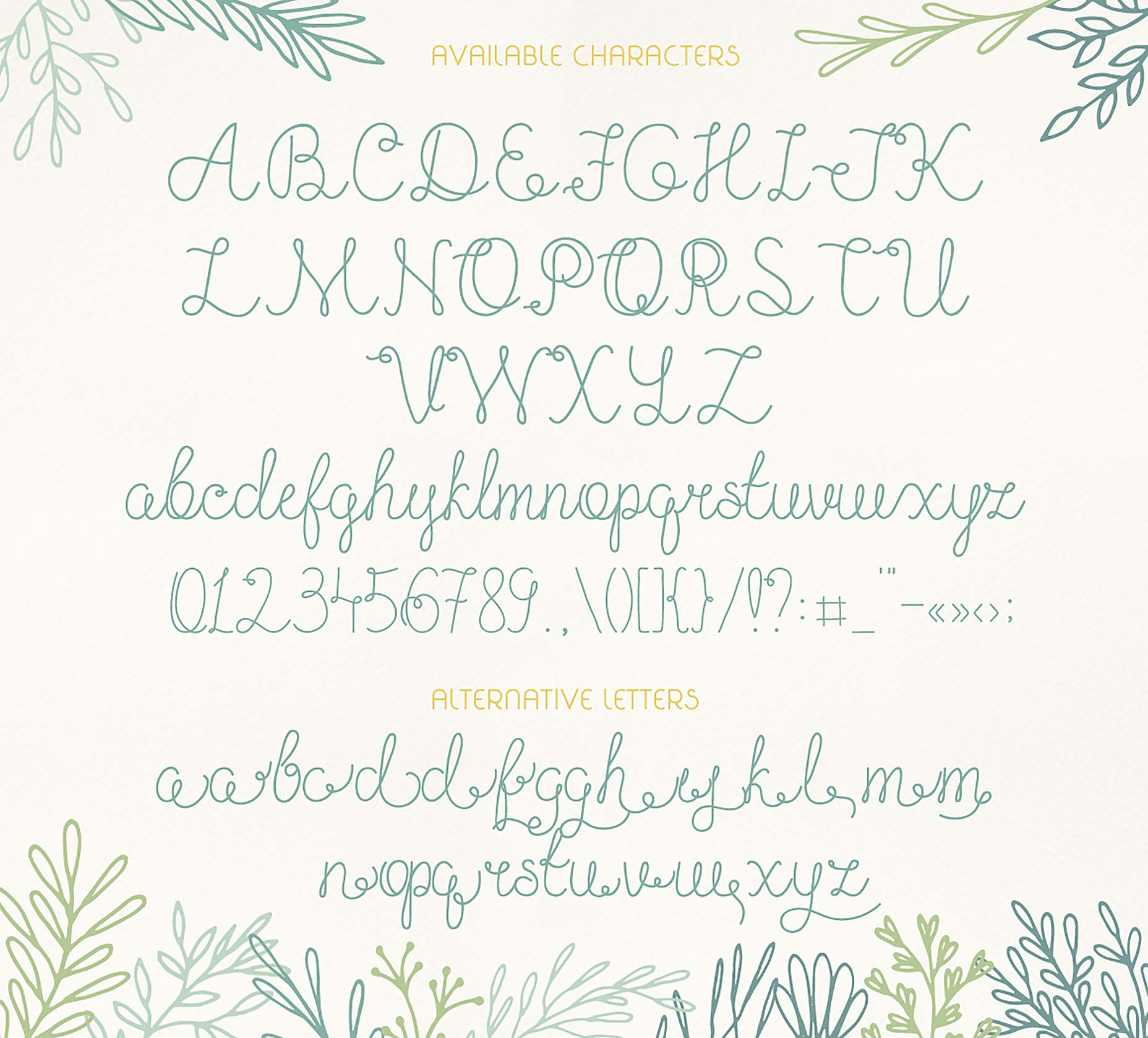 Free Download: Olesia Font 003