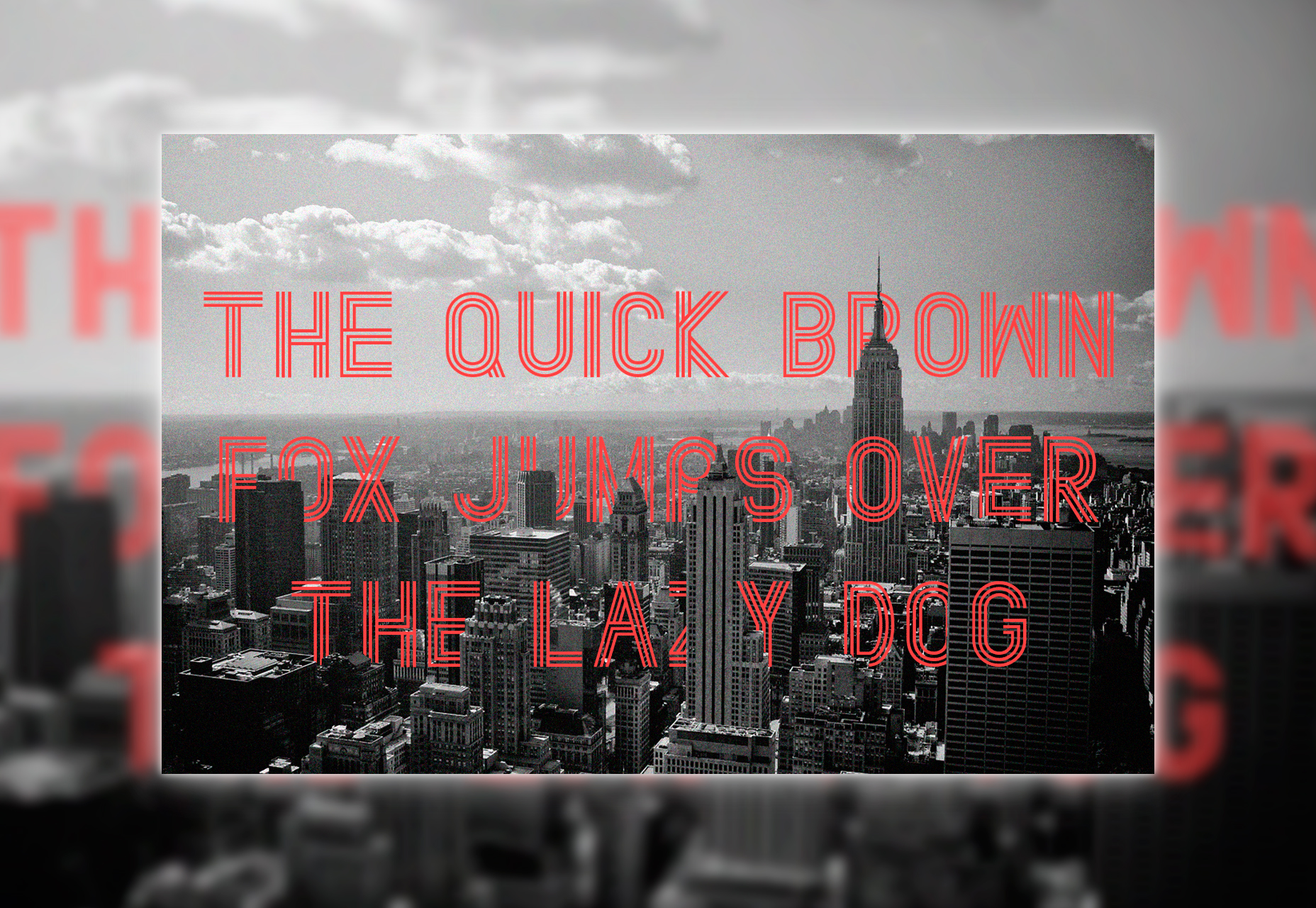 50+ fresh resources for designers, March 2016 Paralines: Stylish Uppercase Display Font