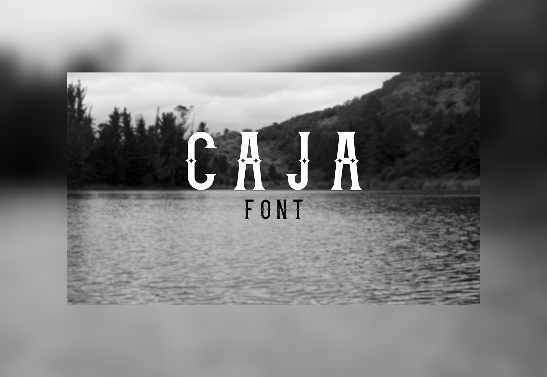 50+ fresh resources for designers, March 2016 Caja: Fancy Serif Typeface
