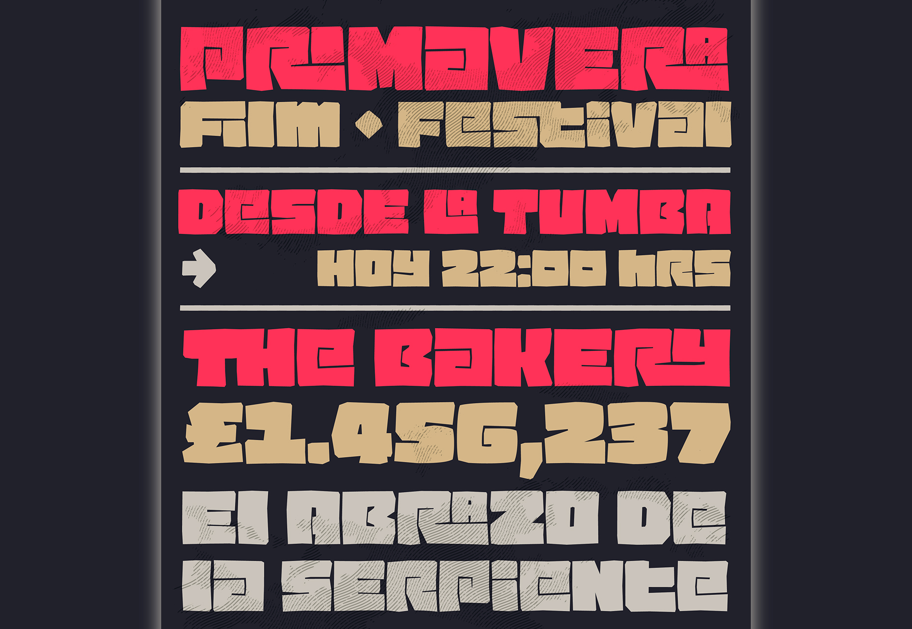 50+ fresh resources for designers, March 2016 Pacha: Tight -together Display Typeface