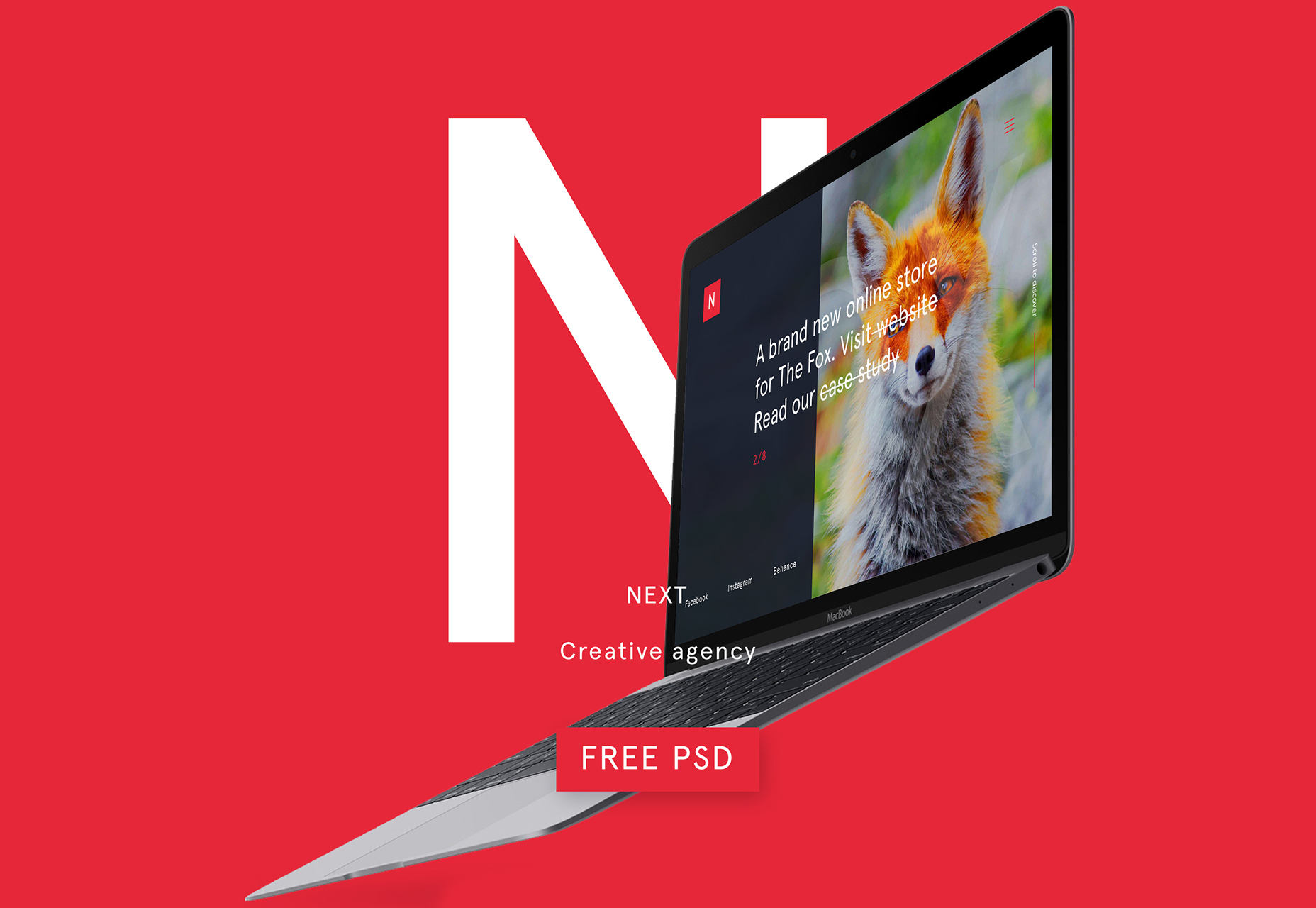 50+ fresh resources for designers, March 2016 Creative Agency PSD Web Template