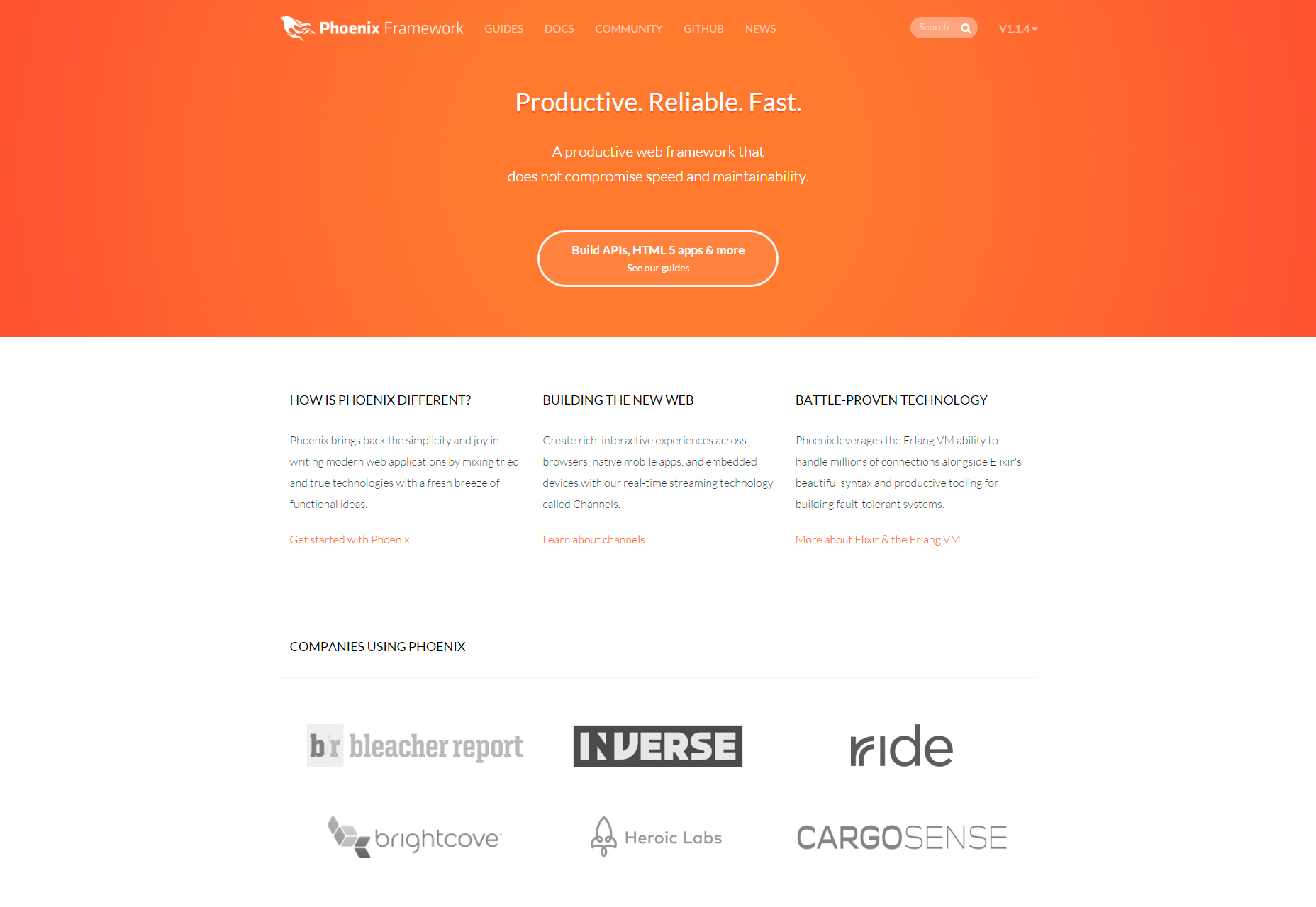 50+ fresh resources for designers, March 2016 Phoenix: Productive Web Framework