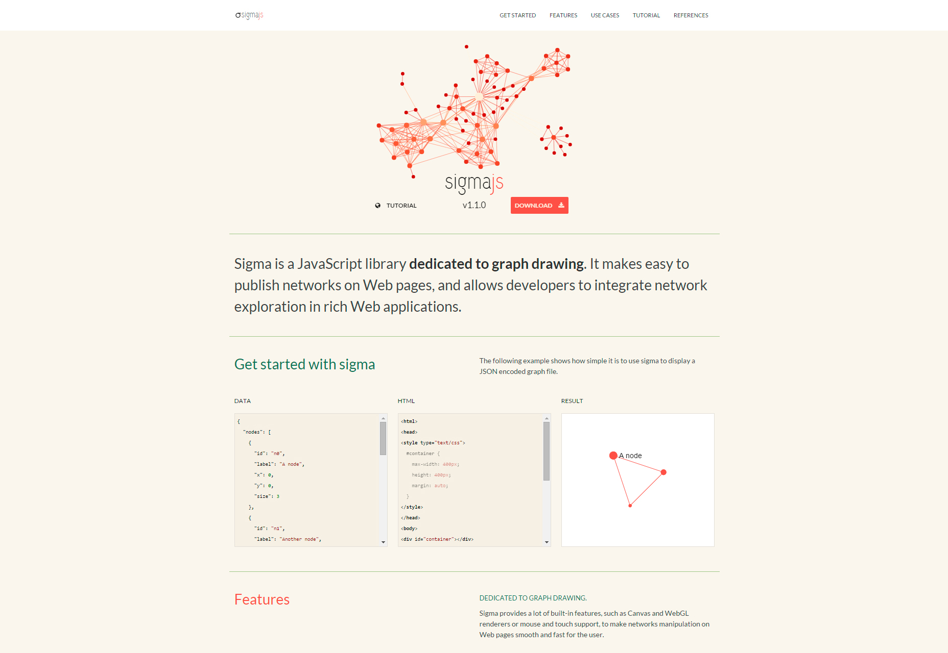 50+ fresh resources for designers, March 2016 SigmaJS: Graph Drawing JavaScript Library
