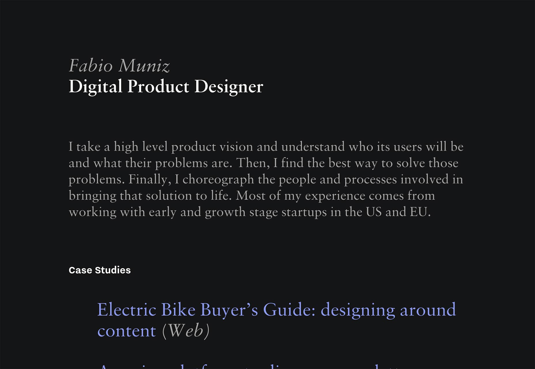 The best new portfolio sites, March 2016 003