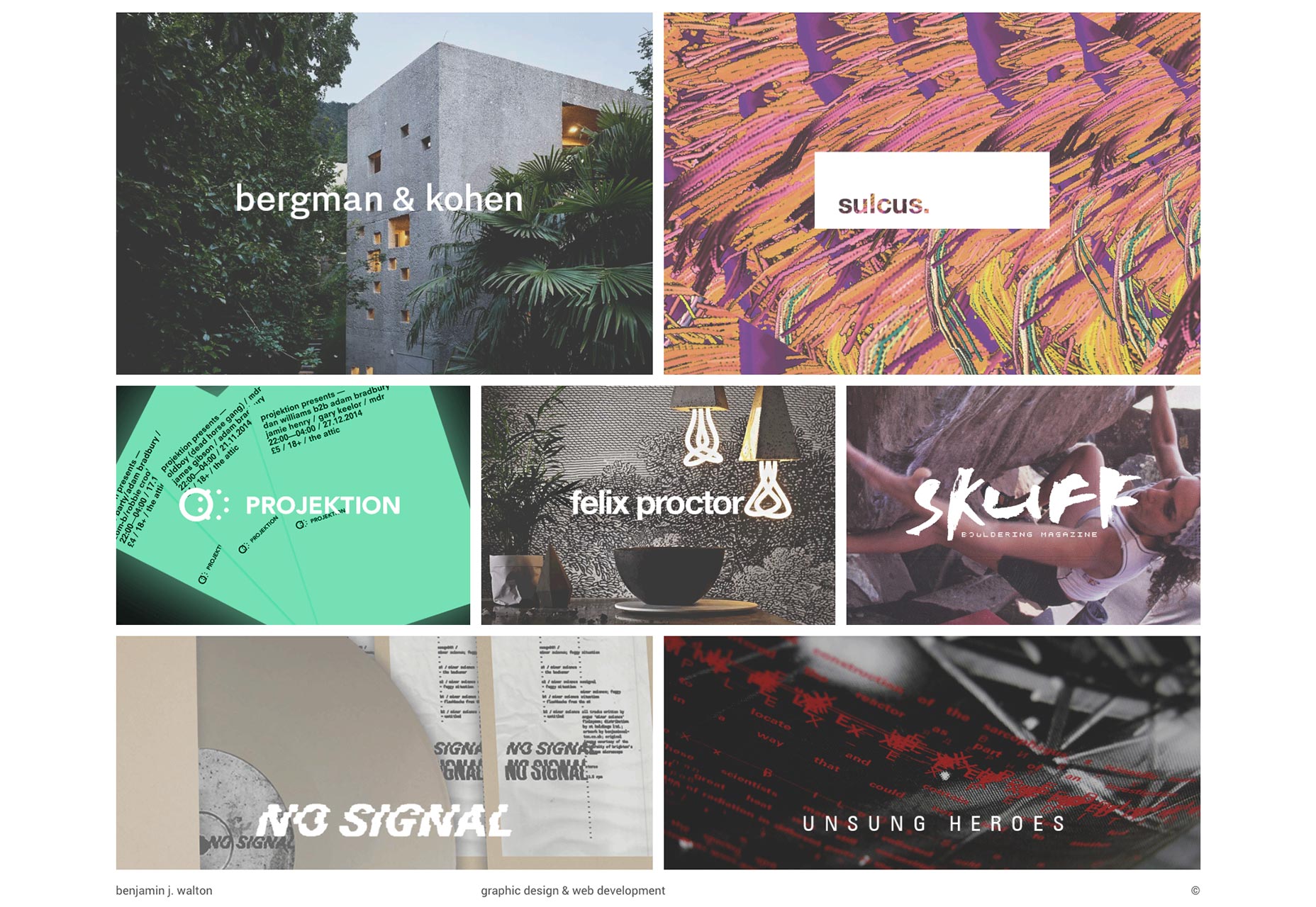 The best new portfolio sites, March 2016 023