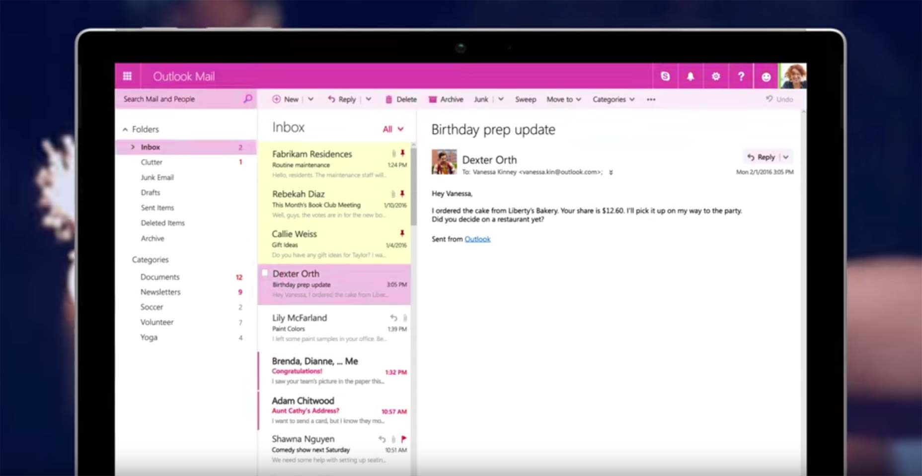 Outlook takes on Gmail with huge new update outlook_1