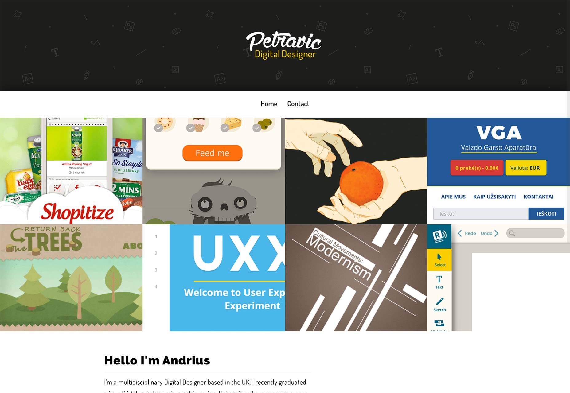 The Best New Portfolio Sites, February 2016 016
