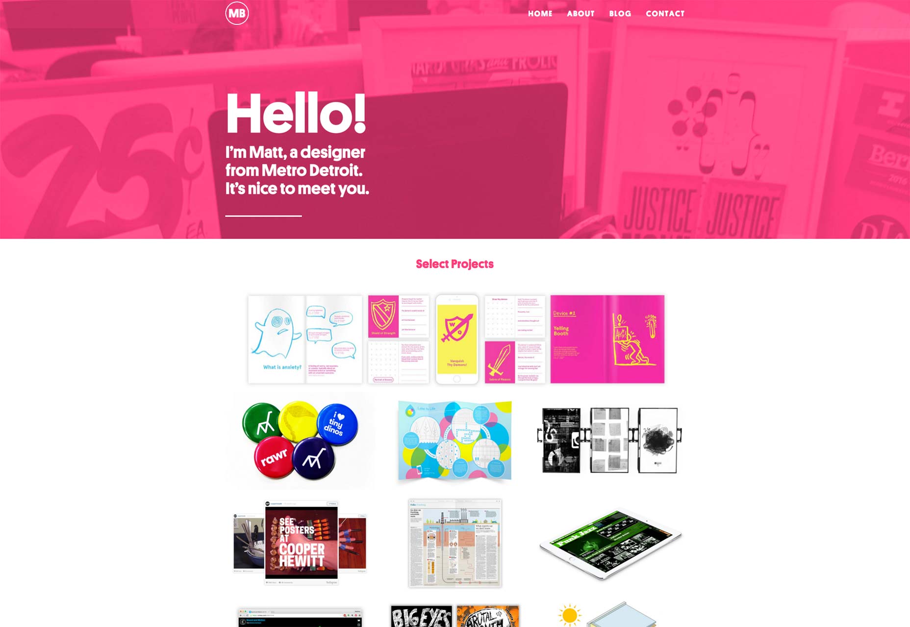 The Best New Portfolio Sites, February 2016 024